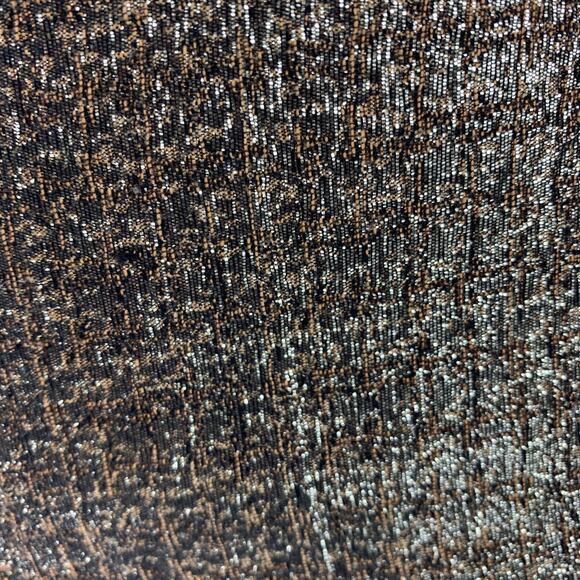 DOROTHEE SCHUMACHER Size XS Gold Black Polyester Wool Metallic Dress Pants - Picture 2 of 8